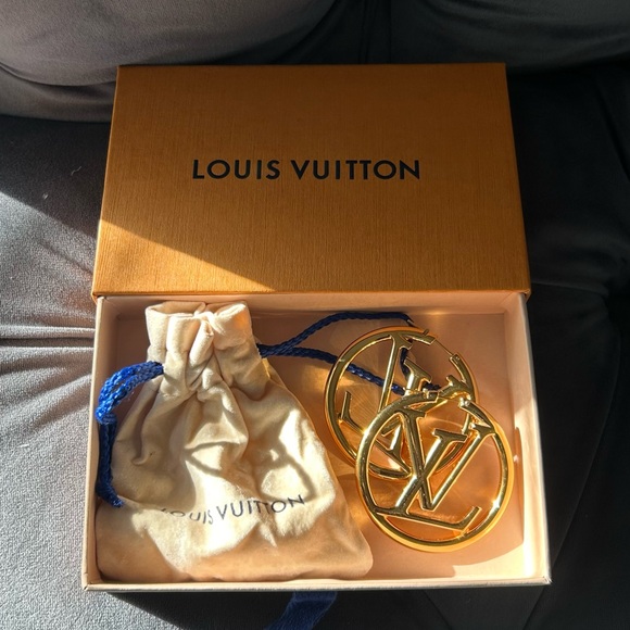 Louise Hoop Louis Vuitton Earrings - Picture 3 of 16